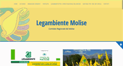 Desktop Screenshot of legambientemolise.eu